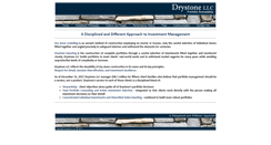 Desktop Screenshot of drystoneinvest.com